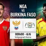 Thumbnail banner nhận định trận giao hữu quốc tế Nga vs Burkina Faso tại Gavang TV, hiển thị Miranchuk và Tapsoba.